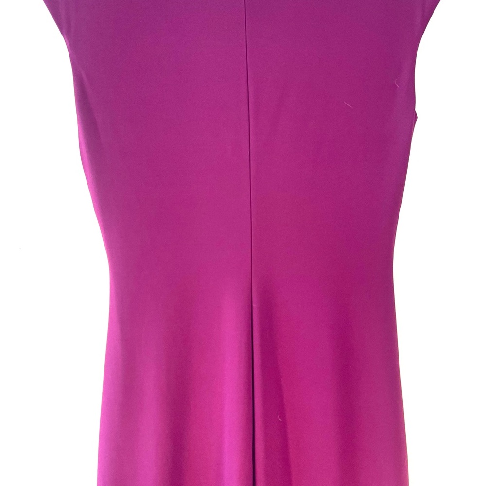 Lauren Ralph Lauren Rich Purple Midi Dress - Picture 4 of 8